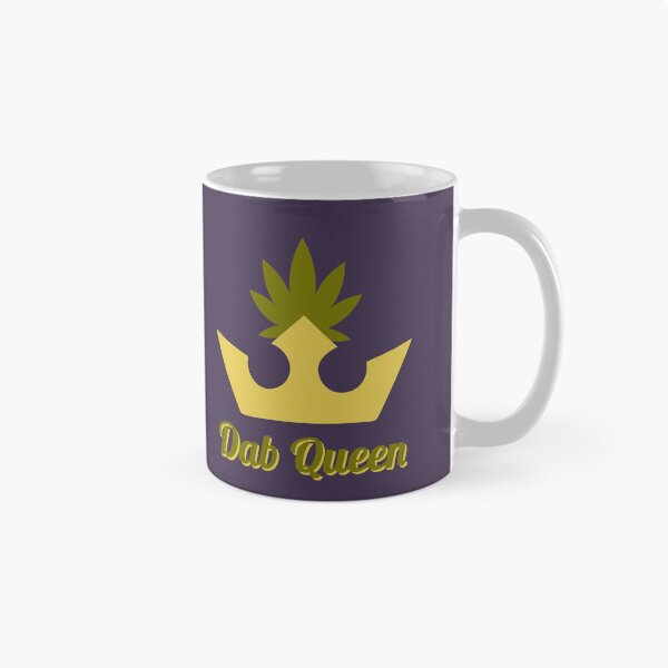 Item preview, Dab Queen Weed Leaf Crown Design - For Stoners/Smokers 420/Weed/Marijuana/Cannabis/Pot Lovers designed and sold by SteamParliament.