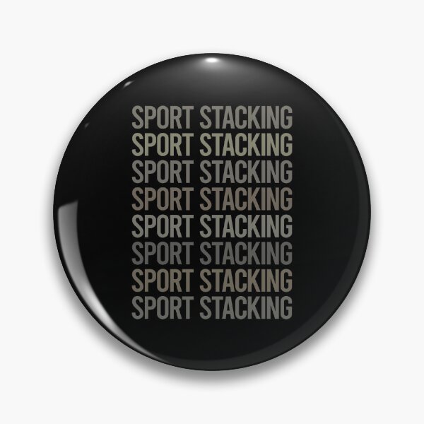Item preview, Gray Text Art Sport Stacking Cup Stacking Speed Stacking designed and sold by TarynBrown3126.