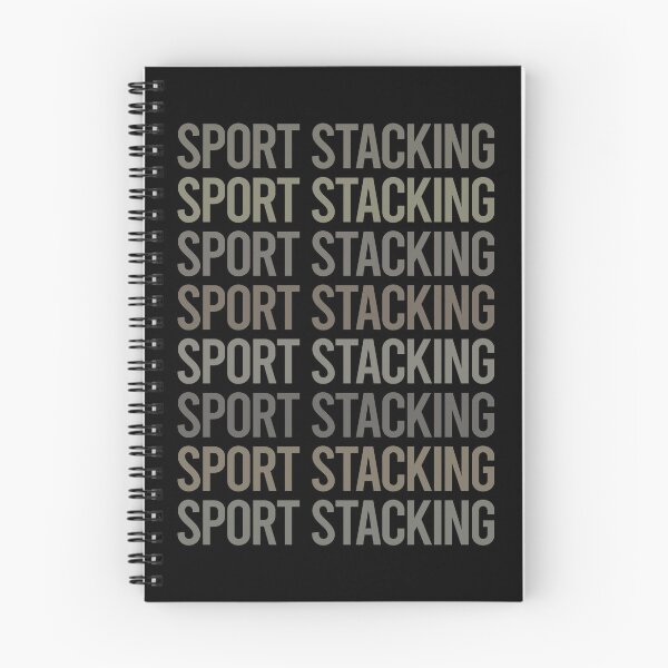 Item preview, Gray Text Art Sport Stacking Cup Stacking Speed Stacking designed and sold by TarynBrown3126.