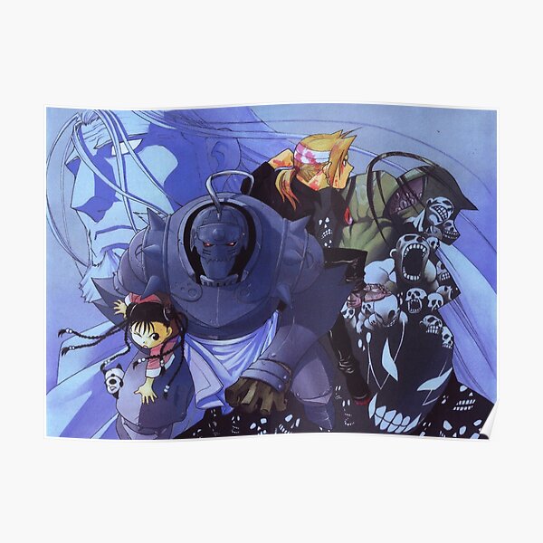 Fullmetal Alchemist Brotherhood Posters glossy paper vivid color