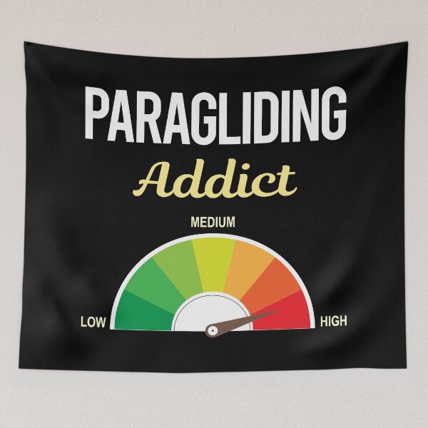 Item preview, Addict Paragliding Paraglide Paraglider designed and sold by PriscillaHerna.