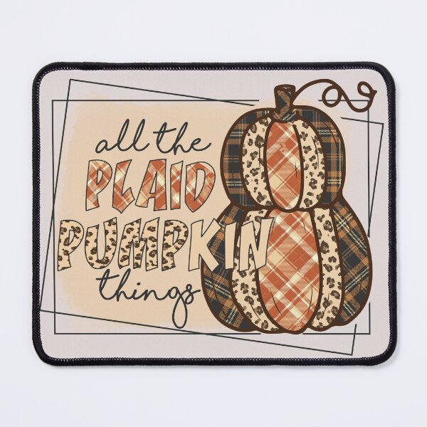 Item preview, All The Plaid and Pumpkin designed and sold by khayroun.