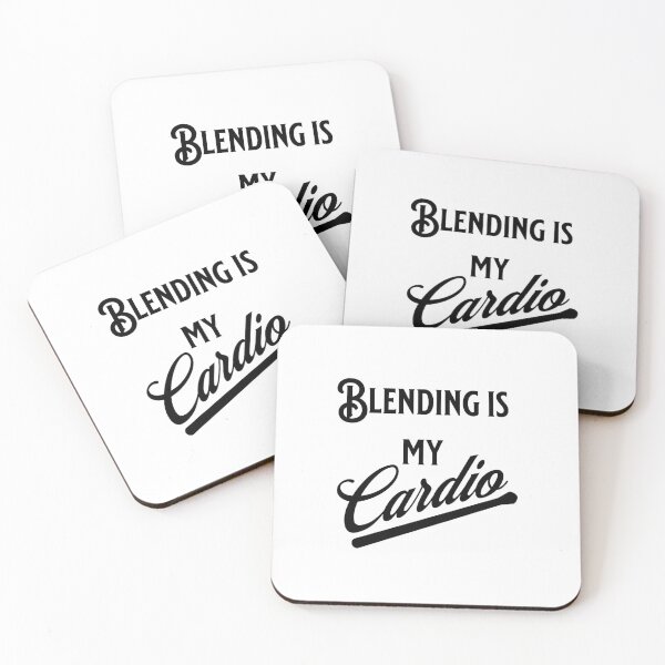Item preview, Blending is my Cardio Makeup MUA T-shirt designed and sold by Nerdygirlteez.