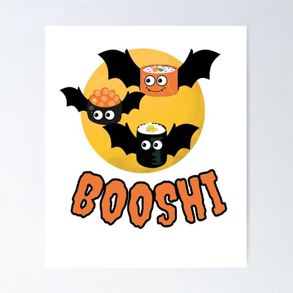 Item preview, Halloween sushi.  Booshi designed and sold by T-ShirtIn85.
