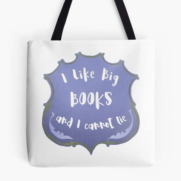Item preview, I Like Big Books and I Cannot Lie designed and sold by fabfeminist.