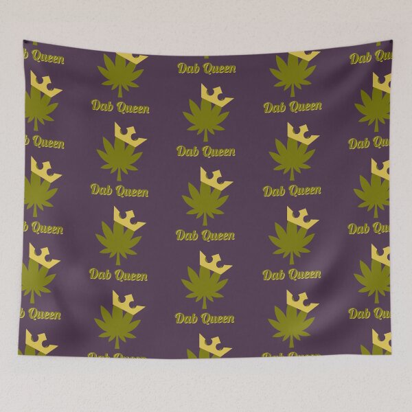 Item preview, Dab Queen Weed Leaf With Crown Design - For Stoners/Smokers 420/Weed/Marijuana/Cannabis/Pot Lovers designed and sold by SteamParliament.