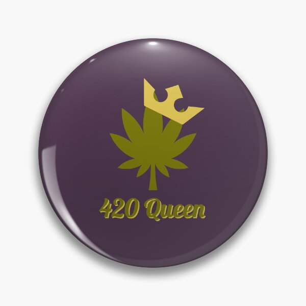 Item preview, 420 Queen Weed Leaf With Crown Design - For Stoners/Smokers 420/Weed/Marijuana/Cannabis/Pot Lovers designed and sold by SteamParliament.