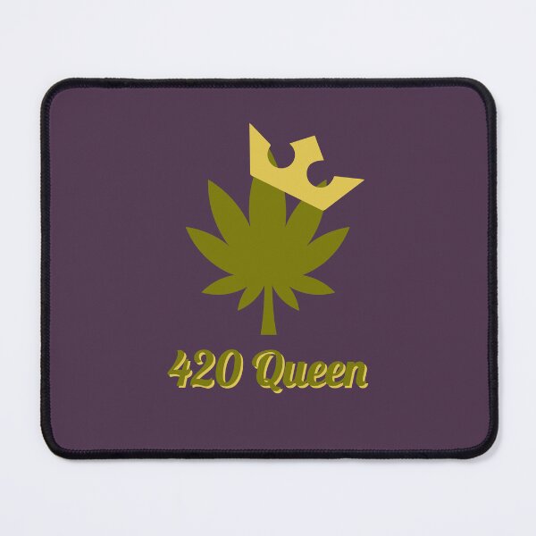 Item preview, 420 Queen Weed Leaf With Crown Design - For Stoners/Smokers 420/Weed/Marijuana/Cannabis/Pot Lovers designed and sold by SteamParliament.