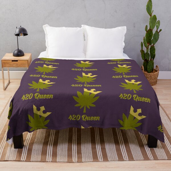 Item preview, 420 Queen Weed Leaf With Crown Design - For Stoners/Smokers 420/Weed/Marijuana/Cannabis/Pot Lovers designed and sold by SteamParliament.