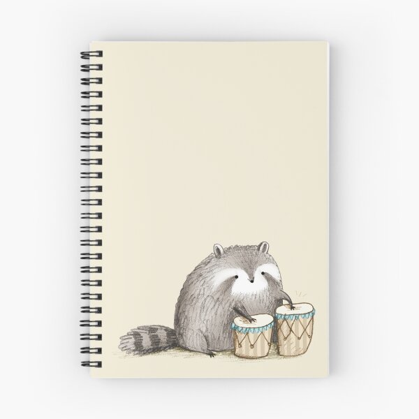 Item preview, Raccoon on Bongos designed and sold by SophieCorrigan.
