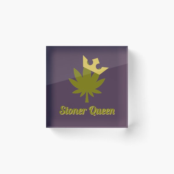 Item preview, Stoner Queen Weed Leaf With Crown Design - For Stoners/Smokers 420/Weed/Marijuana/Cannabis/Pot Lovers designed and sold by SteamParliament.