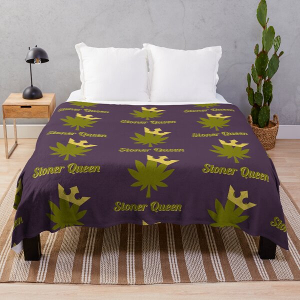 Item preview, Stoner Queen Weed Leaf With Crown Design - For Stoners/Smokers 420/Weed/Marijuana/Cannabis/Pot Lovers designed and sold by SteamParliament.