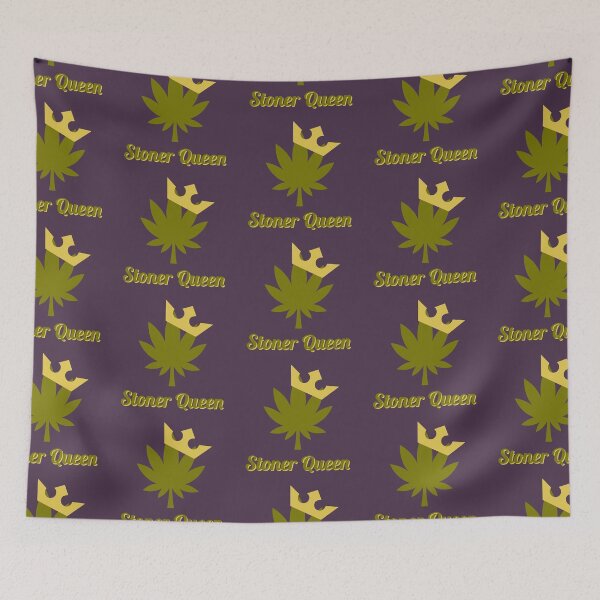 Item preview, Stoner Queen Weed Leaf With Crown Design - For Stoners/Smokers 420/Weed/Marijuana/Cannabis/Pot Lovers designed and sold by SteamParliament.