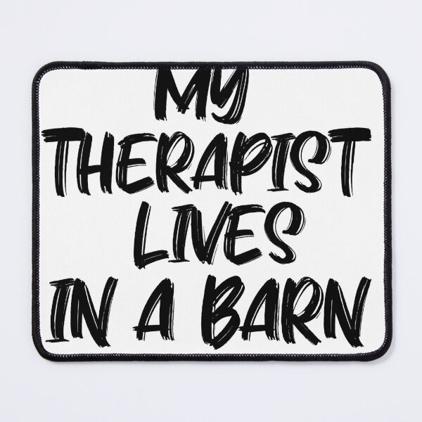Item preview, my therapiste lies in a barn designed and sold by ImMonaliza.