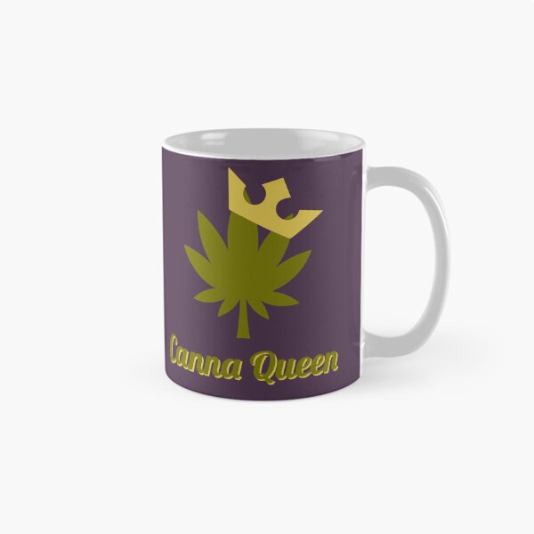 Item preview, Canna Queen Weed Leaf With Crown Design - For Stoners/Smokers 420/Weed/Marijuana/Cannabis/Pot Lovers designed and sold by SteamParliament.