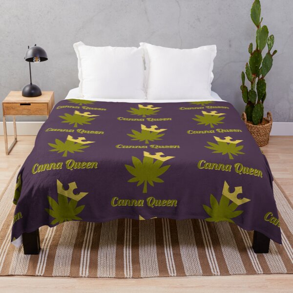 Item preview, Canna Queen Weed Leaf With Crown Design - For Stoners/Smokers 420/Weed/Marijuana/Cannabis/Pot Lovers designed and sold by SteamParliament.