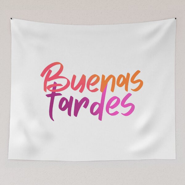 Item preview, Buenas Tardes - spanish greetings - Good afternoon Good evening  designed and sold by ALLURE-minimal.