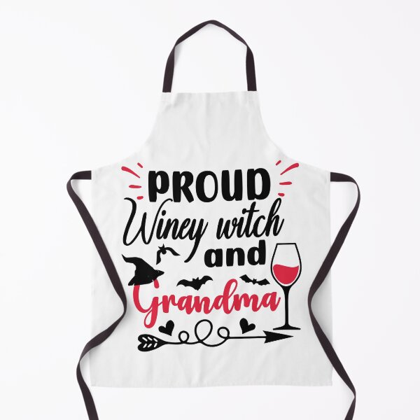 Item preview, Proud Winey Witch and Grandma Grandparents' Day Gift designed and sold by PearlMoonGrapes.