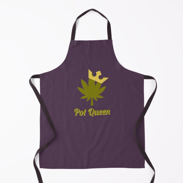 Item preview, Pot Queen Weed Leaf With Crown Design - For Stoners/Smokers 420/Weed/Marijuana/Cannabis/Pot Lovers designed and sold by SteamParliament.