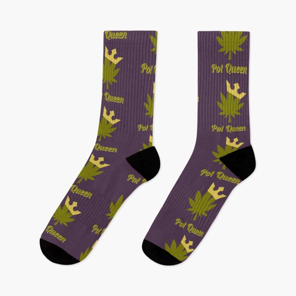 Item preview, Pot Queen Weed Leaf With Crown Design - For Stoners/Smokers 420/Weed/Marijuana/Cannabis/Pot Lovers designed and sold by SteamParliament.