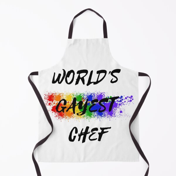 Item preview, World's Gayest Chef designed and sold by LuckyKermit.