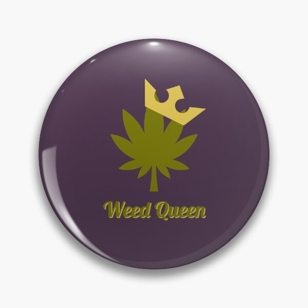 Item preview, Weed Queen Weed Leaf With Crown Design - For Stoners/Smokers 420/Weed/Marijuana/Cannabis/Pot Lovers designed and sold by SteamParliament.