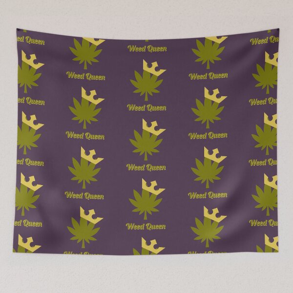 Item preview, Weed Queen Weed Leaf With Crown Design - For Stoners/Smokers 420/Weed/Marijuana/Cannabis/Pot Lovers designed and sold by SteamParliament.