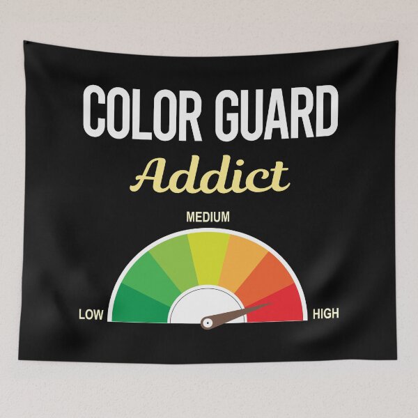 Item preview, Addict Color Guard Colorguard designed and sold by PriscillaHerna.