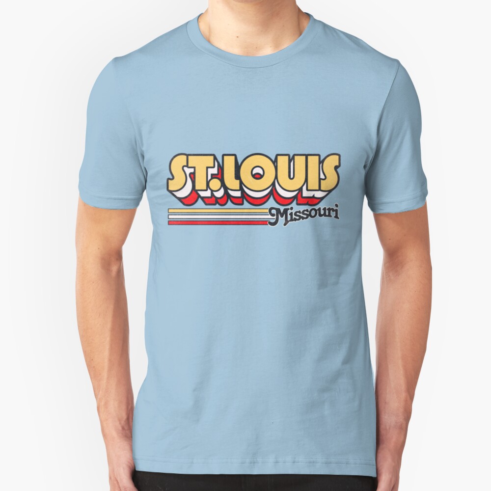 St. Louis, MO | City Stripes Slim Fit T-Shirt