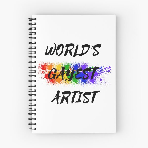 Item preview, World's Gayest Artist designed and sold by LuckyKermit.