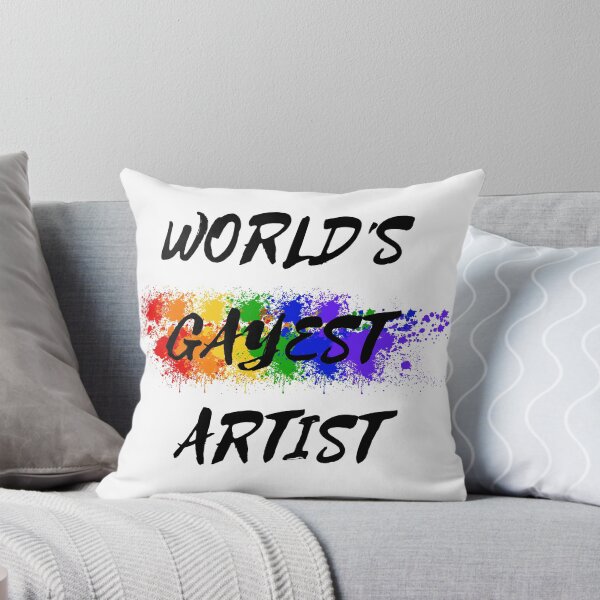 Item preview, World's Gayest Artist designed and sold by LuckyKermit.