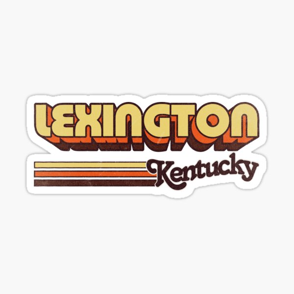 Vista previa del artículo con la obra «Lexington, KY | Rayas de la ciudad», diseñado y vendido por retroready.