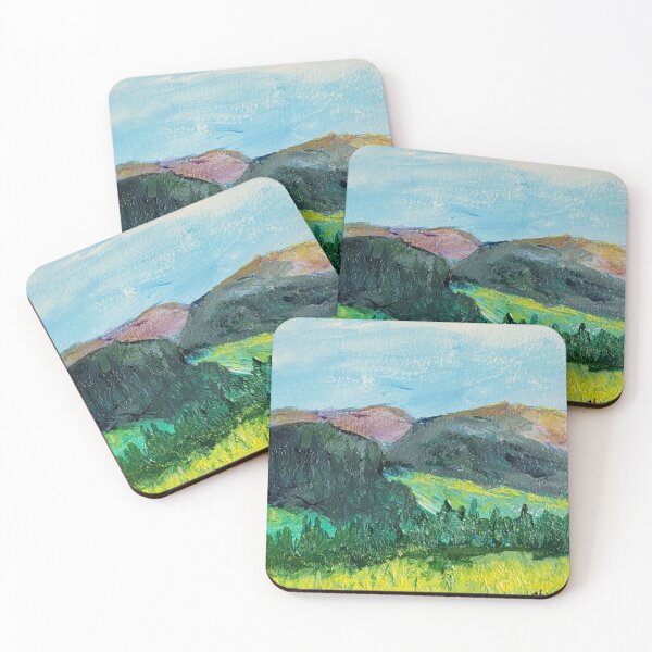 Item preview, Above the Tree Line: Original Acrylic Painting by TSteele.Art designed and sold by TSteeleArt.
