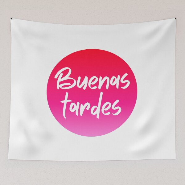 Item preview, Buenas Tardes - spanish greetings - Good afternoon Good evening  designed and sold by ALLURE-minimal.