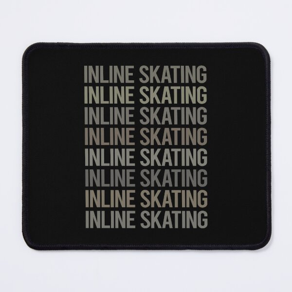 Item preview, Gray Text Art Inline Skating Skate Skater designed and sold by TarynBrown3126.