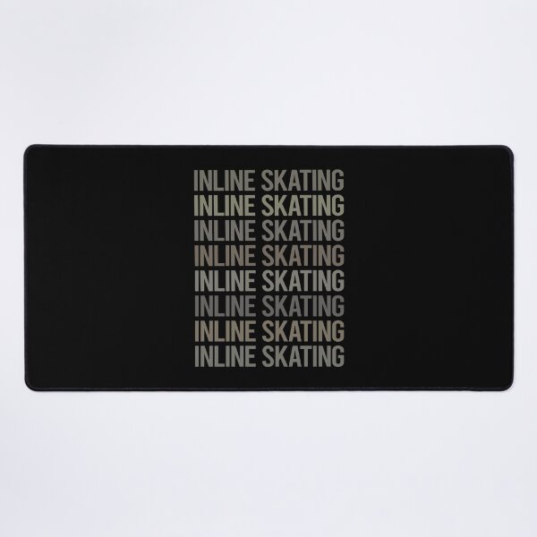 Item preview, Gray Text Art Inline Skating Skate Skater designed and sold by TarynBrown3126.