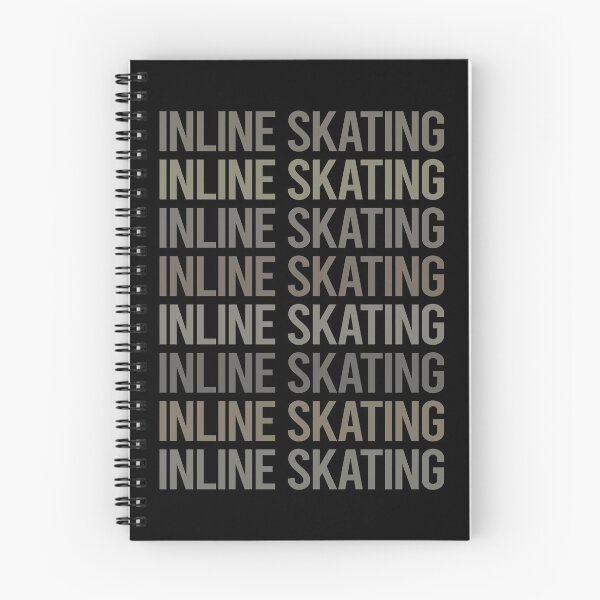 Item preview, Gray Text Art Inline Skating Skate Skater designed and sold by TarynBrown3126.