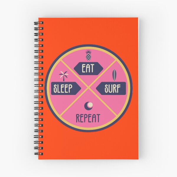 Item preview, SURF REPEAT SLEEP EAT designed and sold by LaSalvador.