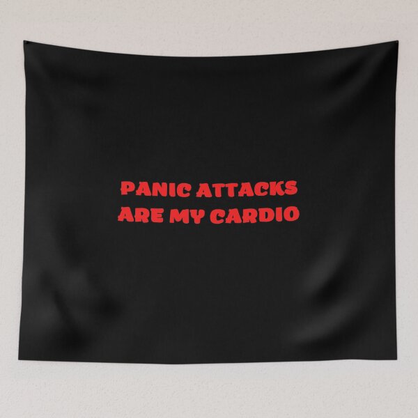 Item preview, Panic Attacks Are My Cardio designed and sold by OlgaBDesign.