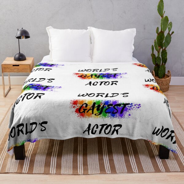 Item preview, World's Gayest Actor designed and sold by LuckyKermit.