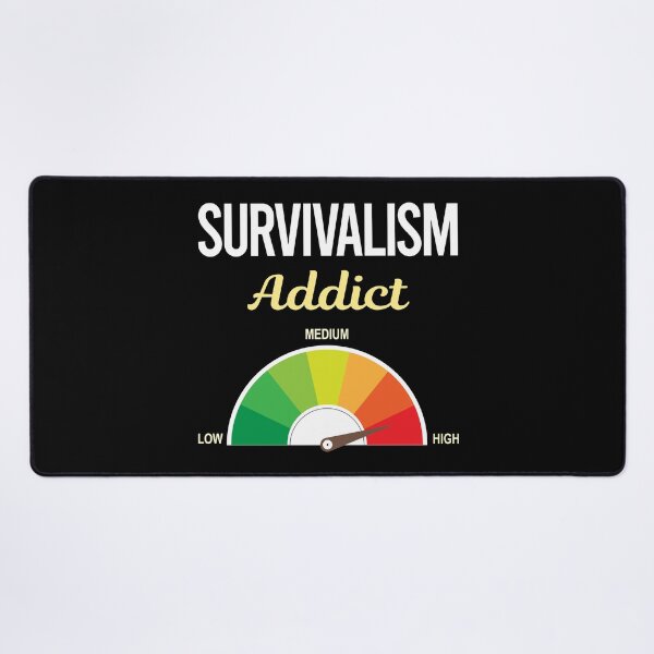 Item preview, Addict Survivalism Prepper Preppers Survival designed and sold by PriscillaHerna.