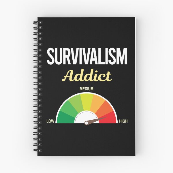 Item preview, Addict Survivalism Prepper Preppers Survival designed and sold by PriscillaHerna.