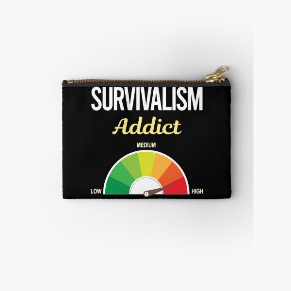 Item preview, Addict Survivalism Prepper Preppers Survival designed and sold by PriscillaHerna.