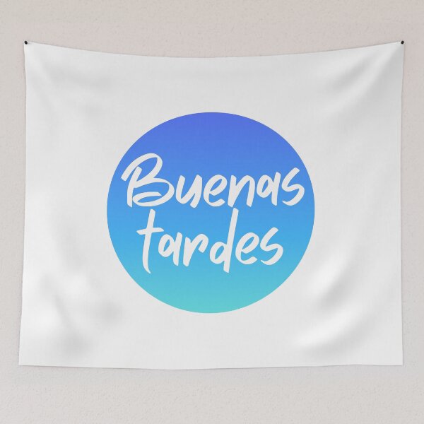 Item preview, Buenas Tardes - spanish greetings - Good afternoon Good evening  designed and sold by ALLURE-minimal.
