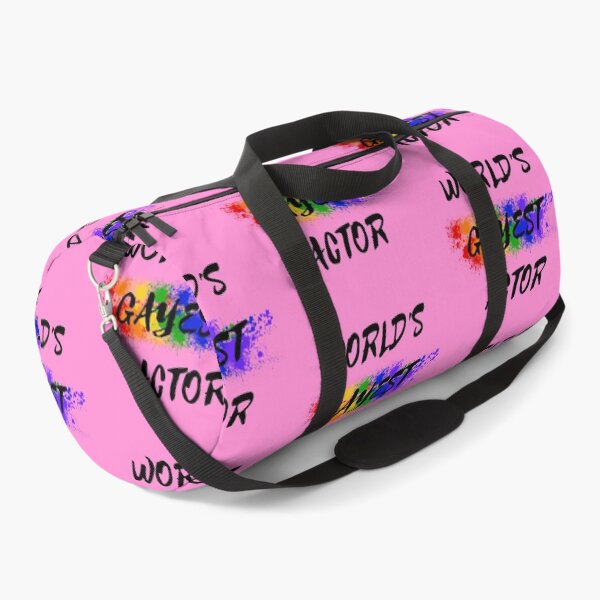 Item preview, World's Gayest Actor Rainbow Color Splash For Gay Actors For Pride Month In Pink designed and sold by LuckyKermit.