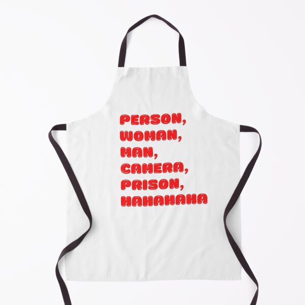 Item preview, Person Woman Man Camera Prison Hahahaha | Funny Political Humor | 2022 Midterm Election designed and sold by KonnichiwaStore.