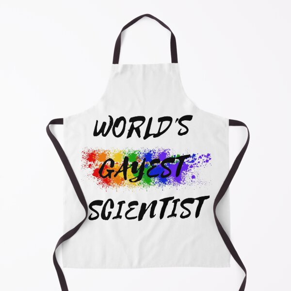 Item preview, World's Gayest Scientist designed and sold by LuckyKermit.