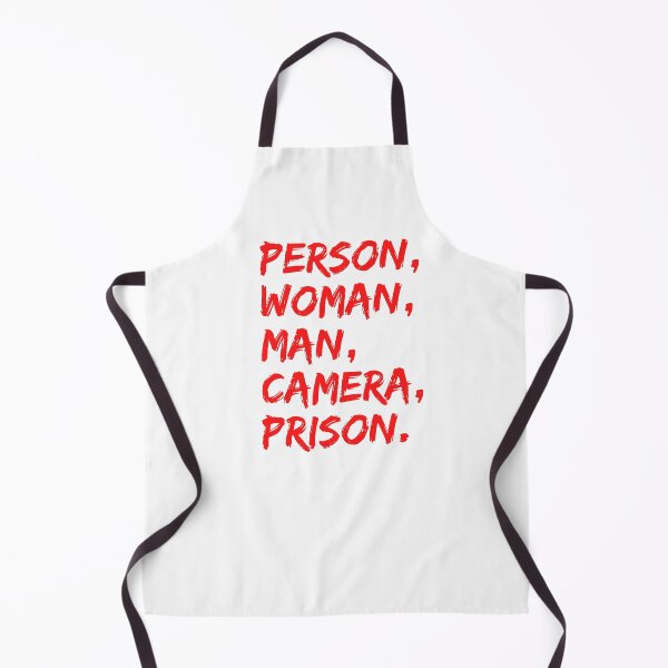 Item preview, Person Woman Man Camera Prison | Funny Political Humor | 2022 Midterm Election designed and sold by KonnichiwaStore.