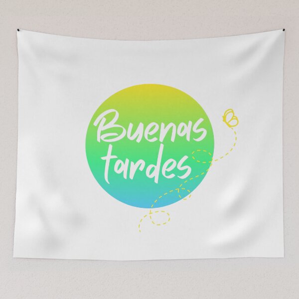 Item preview, Buenas Tardes - spanish greetings - Good afternoon Good evening  designed and sold by ALLURE-minimal.