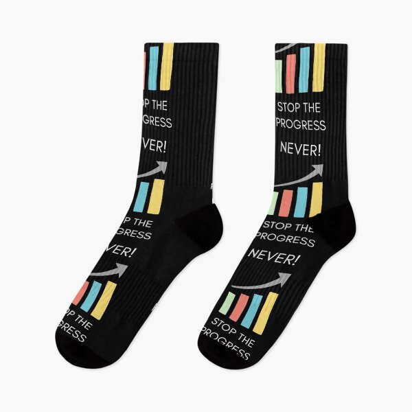 Item preview, Never stop the progress designed and sold by Self-Imprvmnt.